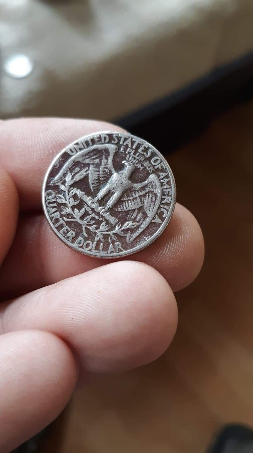 1963-D-Silver-Quarter/1972-D-Copper-Clad-Error?-Would-Like-Opinions
