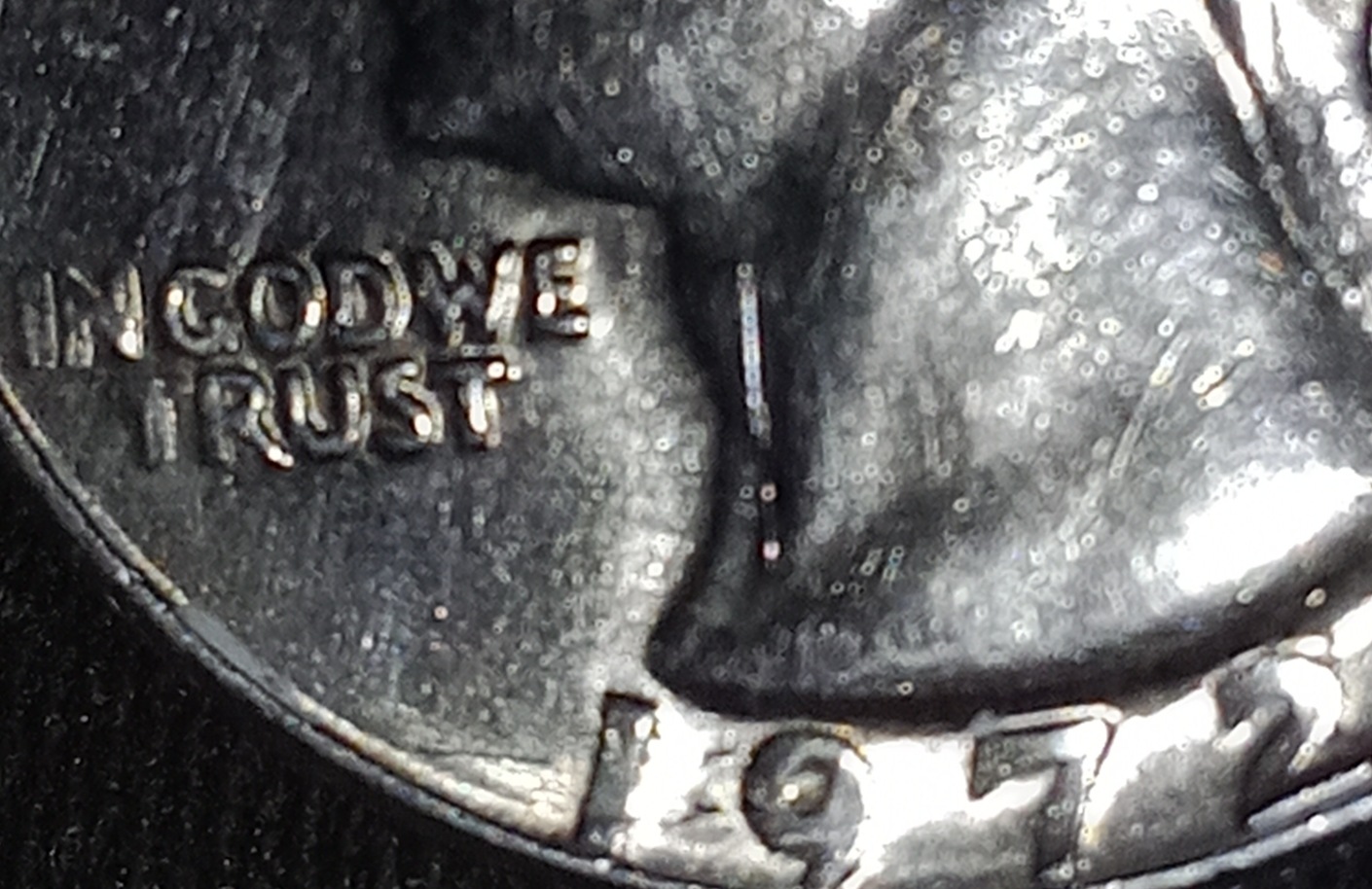 1965-Quarter-Drooling--Error-Or-Manmade