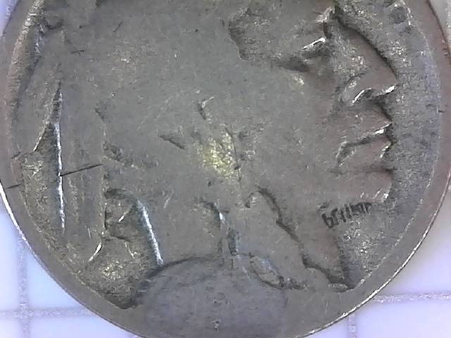 1918-S-'Dooped-Chin'-Buffalo-Nickel-Die-Clash