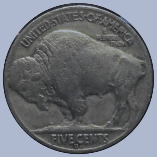 1938-D-5c-Buffalo-Nickel