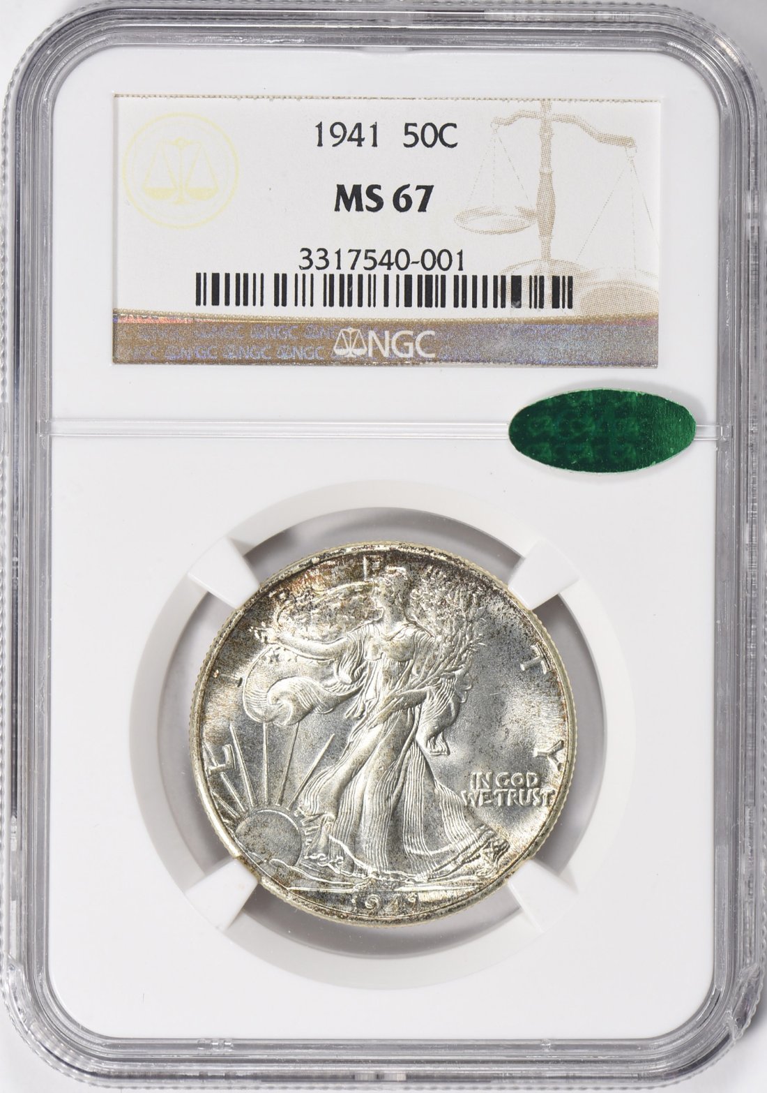 Newest-Addition,-1941-WLH-50c-MS-67-CAC