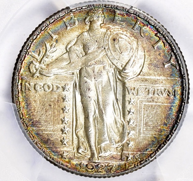 1927-Standing-Liberty-25c-You-Vs-PCGS