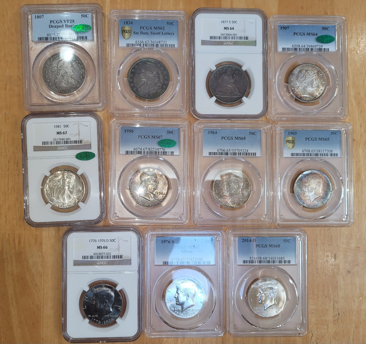 My-Complete-Type-Collection-Of-Mostly-Uncirculated-US-Half-Dollars
