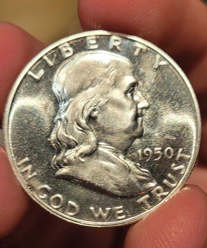 1950-Franklin-Half---Proof?