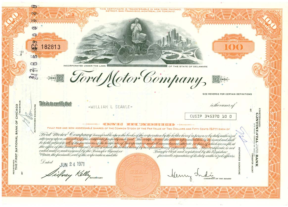 Automobile-Stocks-&-Bonds