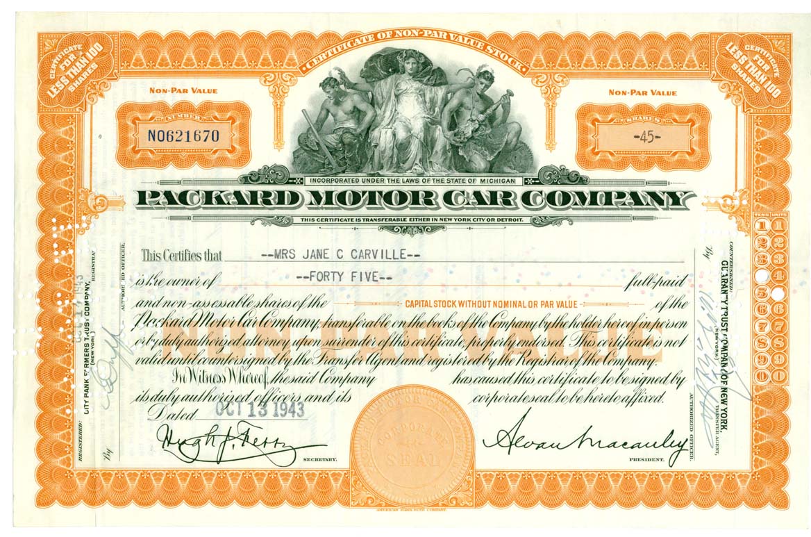 Automobile-Stocks-&-Bonds
