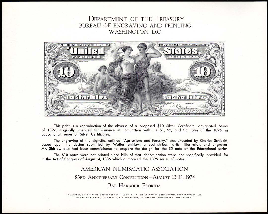 1896-$1-&-$2-Silver-Cert---My-Head-First-Dive-Into-The-Deep-End.