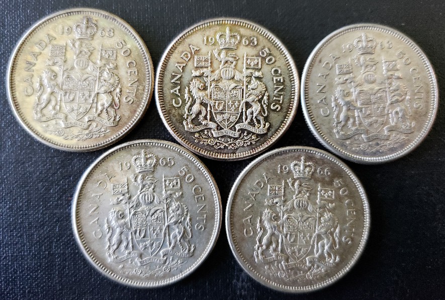Canadian-Coins-From-Grandpa's-Collection
