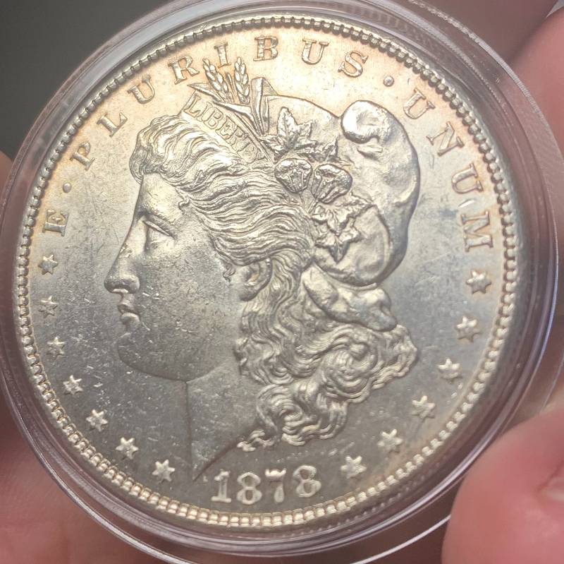 Help-Grading-My-Coins:-No1:-1878---S-Morgan
