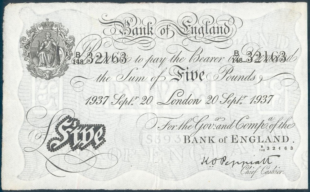 White-English-Banknotes