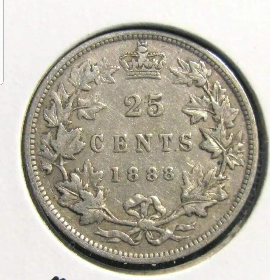 1888-Canada-25-Cents