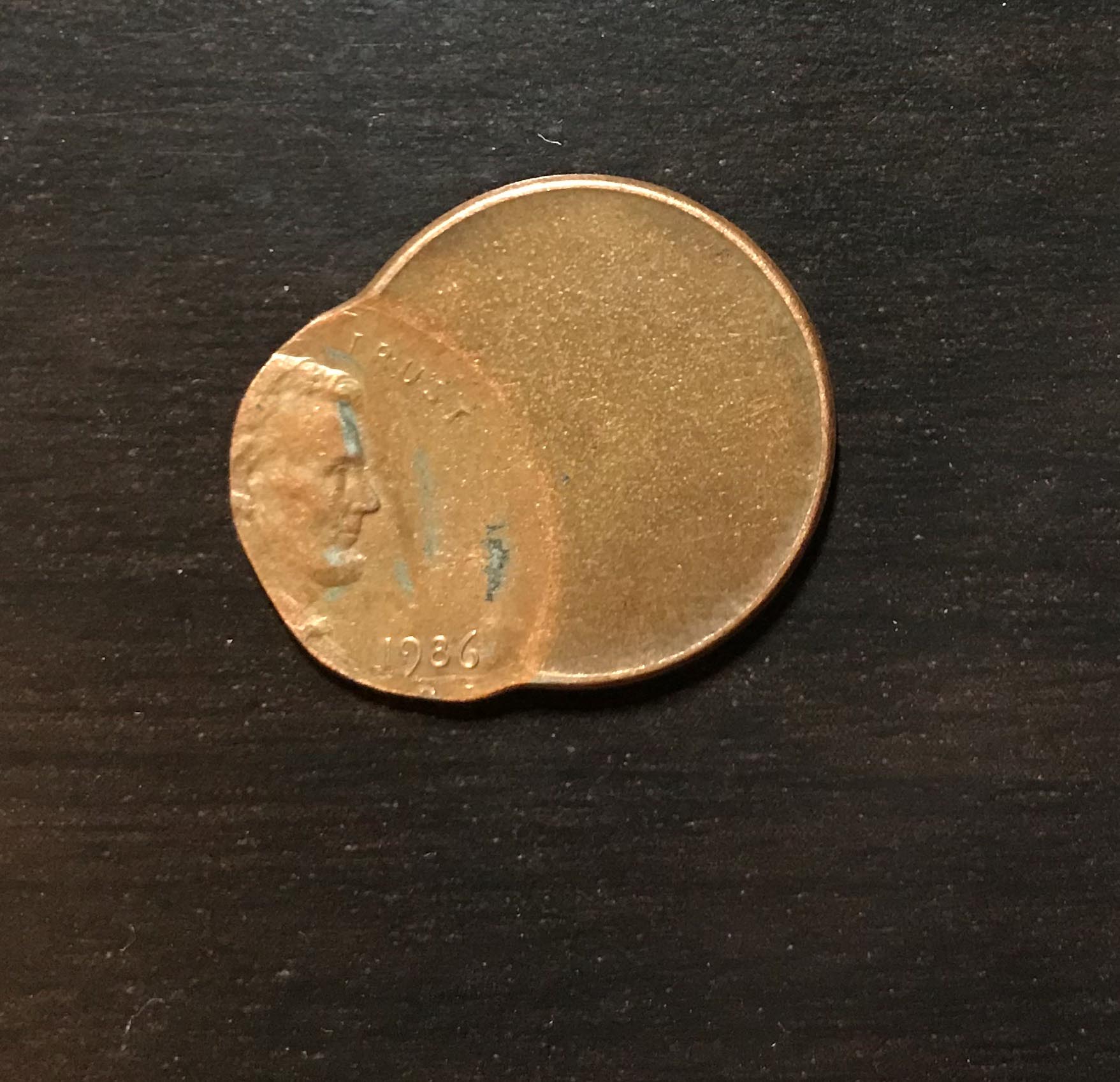 Very-Mis-Struck-Penny-With-Date-And-Mint