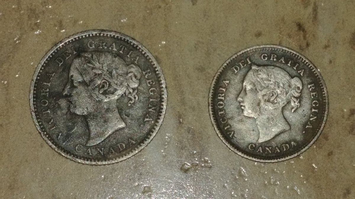 1881-Nickel,-And-1887-Dime