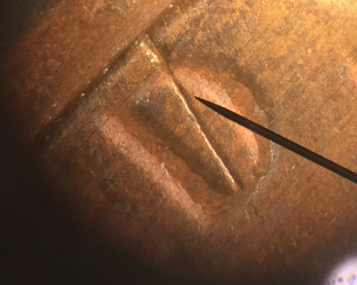 1992-And-1995-LMC-Cracked-Dies-And-An-Old-Canadian-Penny....