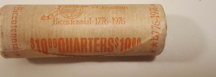 Mint-Roll-Of-Bicentennial-Quarters
