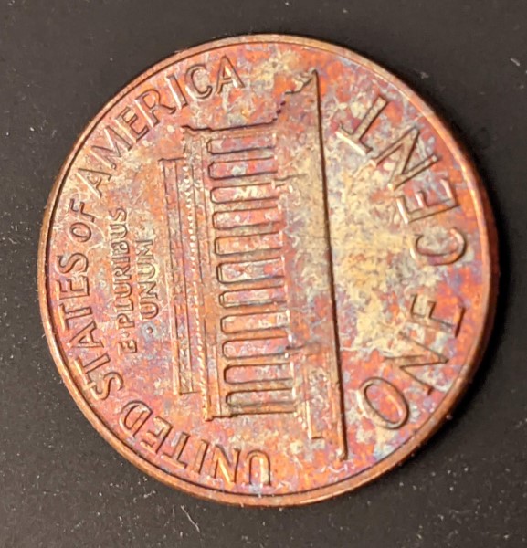 1963-D-Lincoln-Cent-Toning