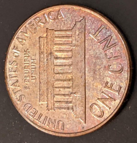1963-D-Lincoln-Cent-Toning