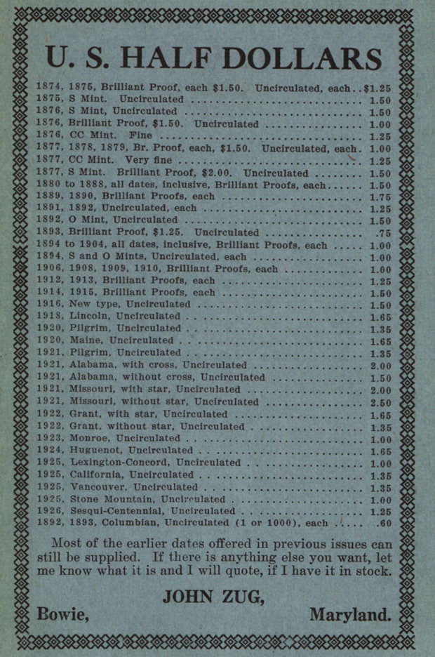 Post-Your-Numismatic-Items-From-1926,-1826,-1726.-.-.-!