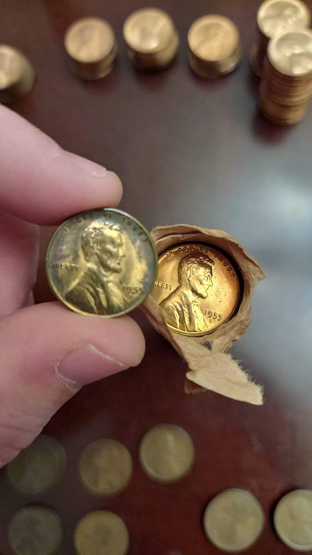 1955-S-Original-Bank-Roll-Opening