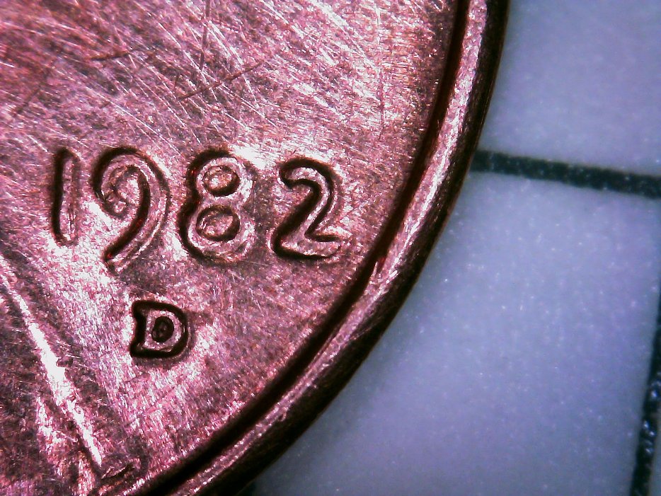 Qty:-6,-1982-D,-Copper,-Large-Date-Pennies,-Are-All-Of-These-An-Example-Of-DDD?