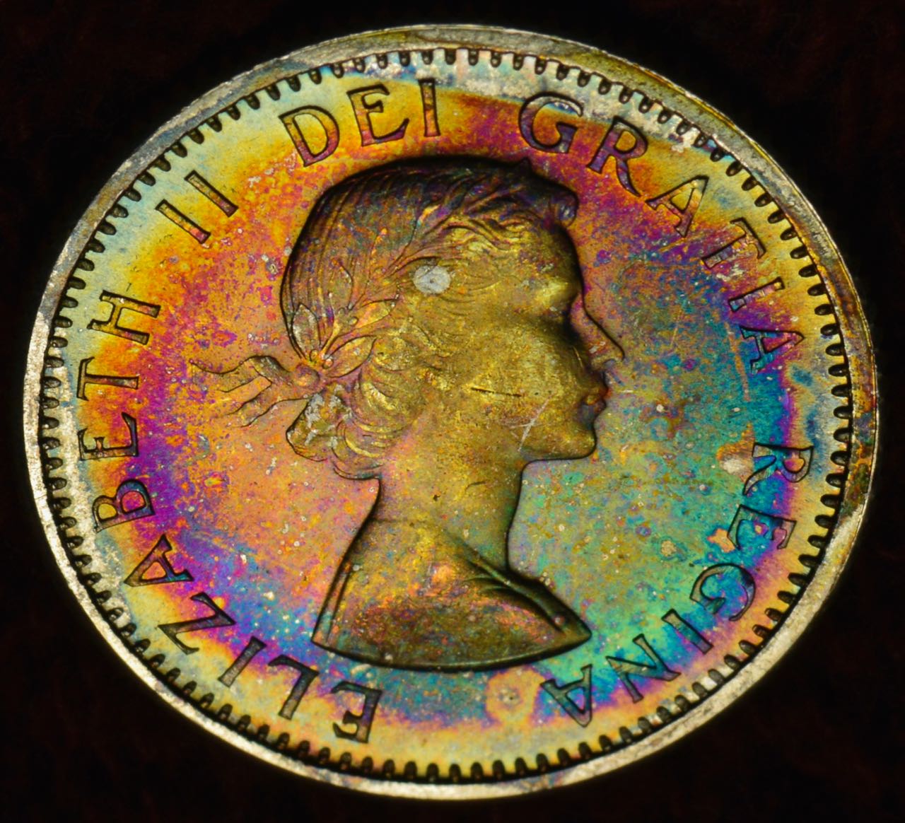 Toned-Canadian-Coins
