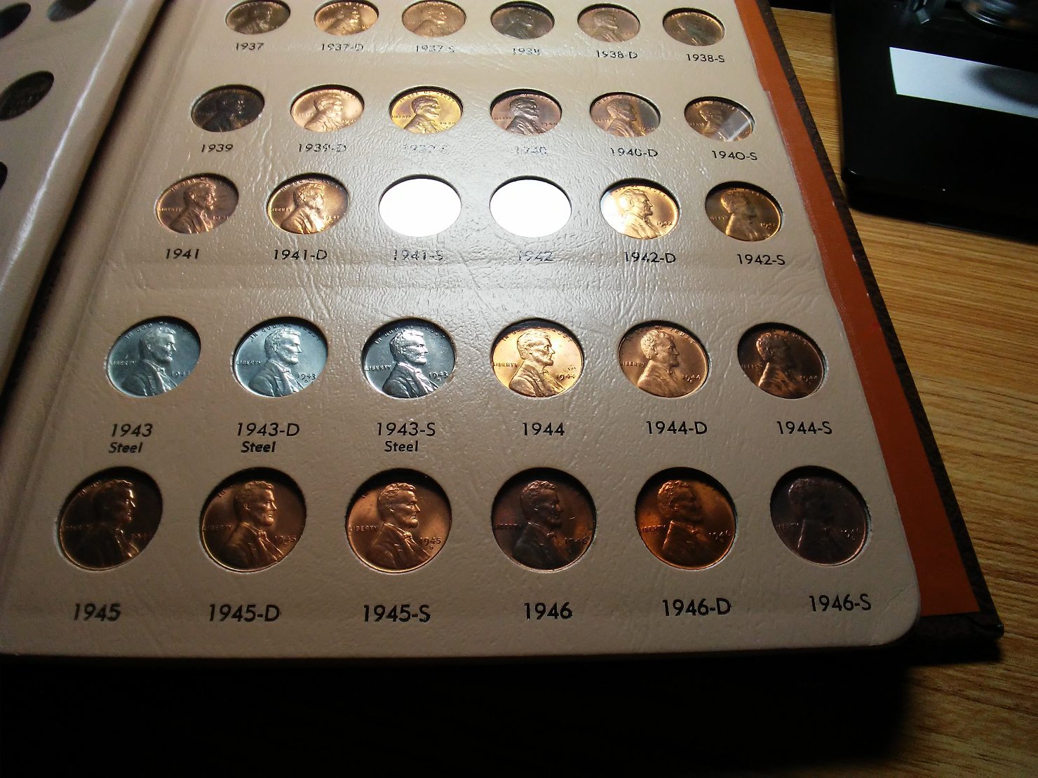Dansco-Page-Of-Lincoln-Wheat-Cents