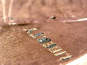 1998-D-Cent-With-Seemingly-Non-Random-Damage