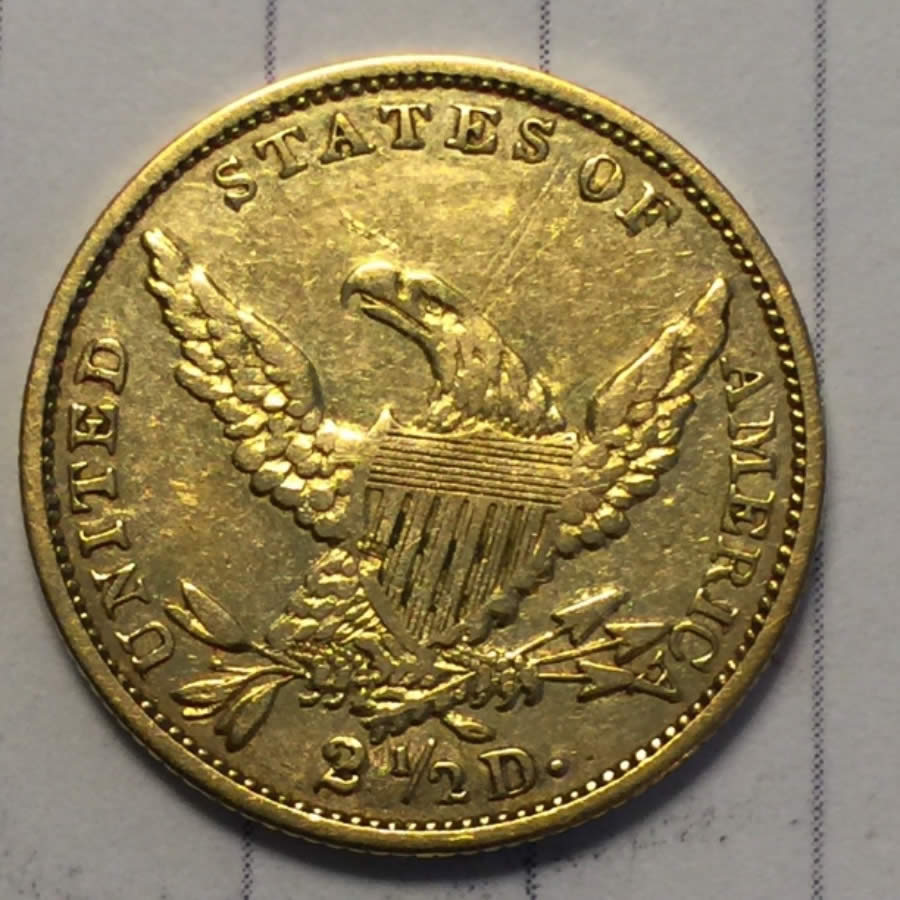 1834-$2.50-Gold-Classic-For-Grade/Value-Opinion