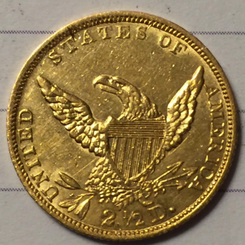 1836-$2.50-Gold-Piece-Grade-Help