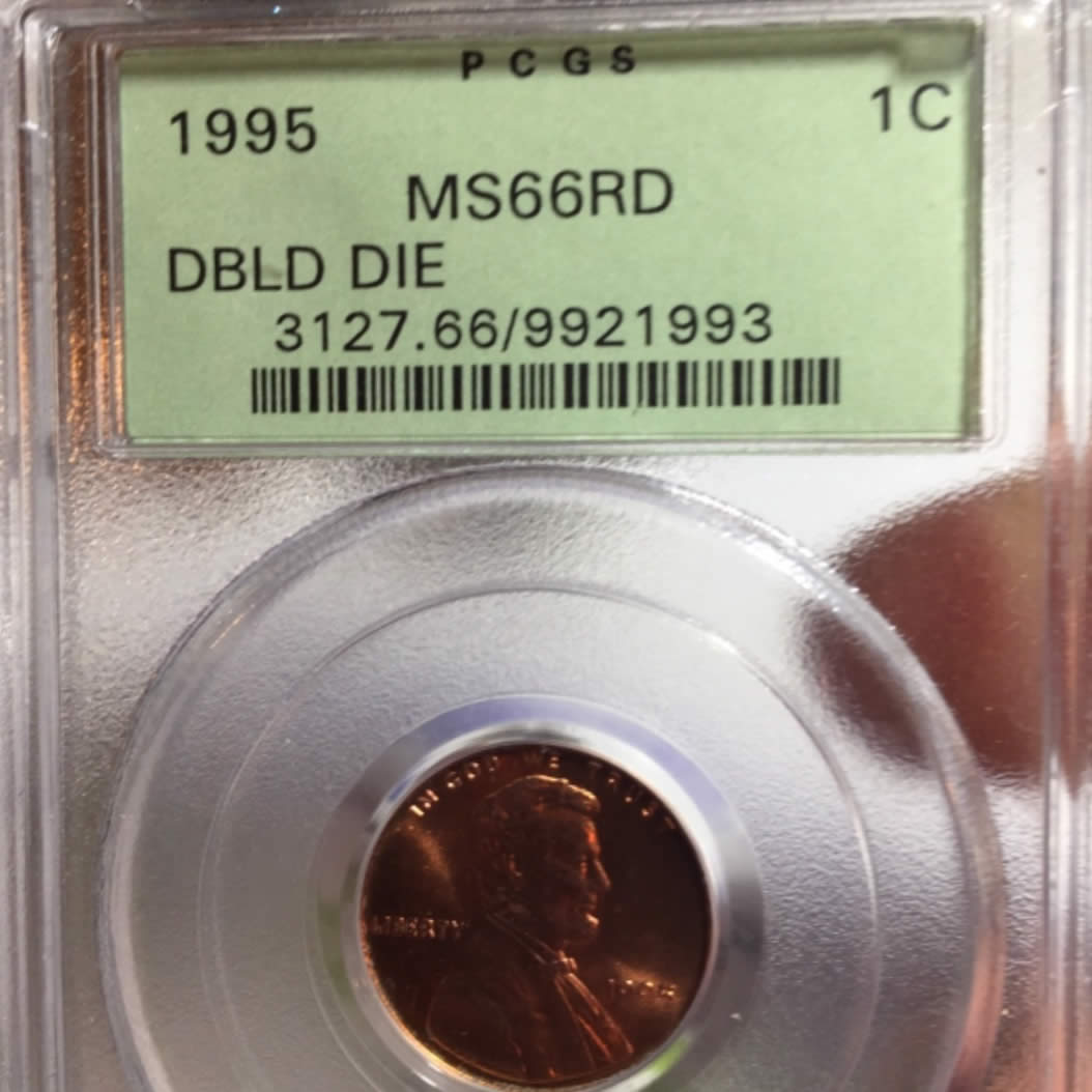 1995-Penny-DD—black-Spots-On-Otherwise-Nice-Coins