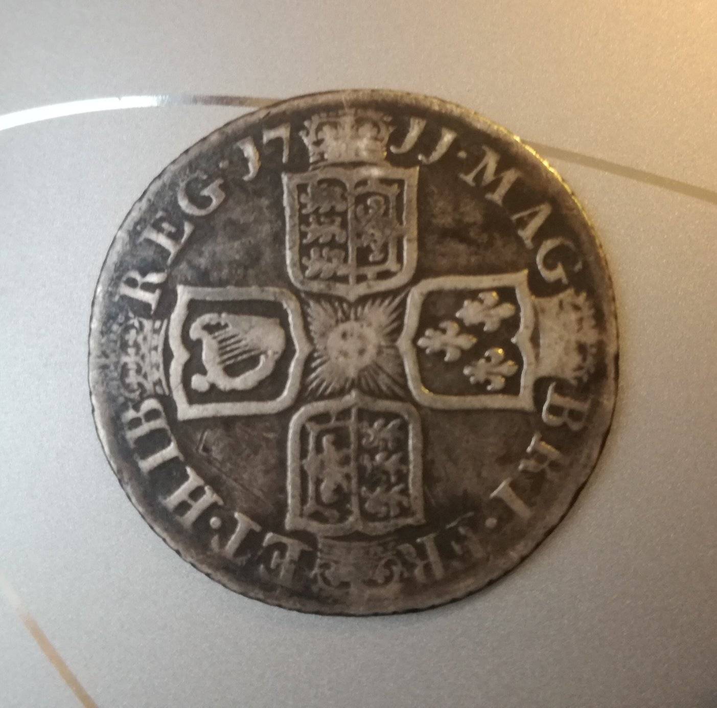 1711-Queen-Anna-Shilling-Arrived-In-The-Mail-Today