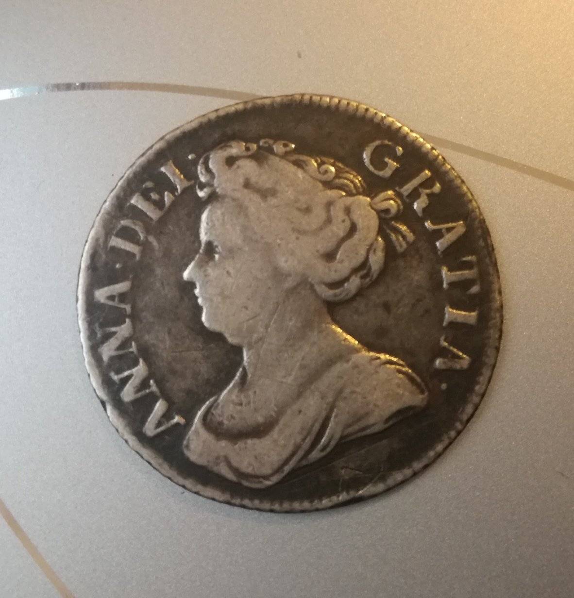 1711-Queen-Anna-Shilling-Arrived-In-The-Mail-Today