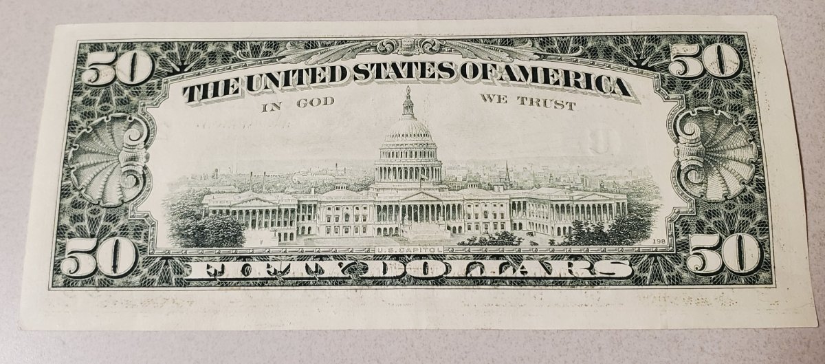 1990-$50-With-Ink-Bleed-Through