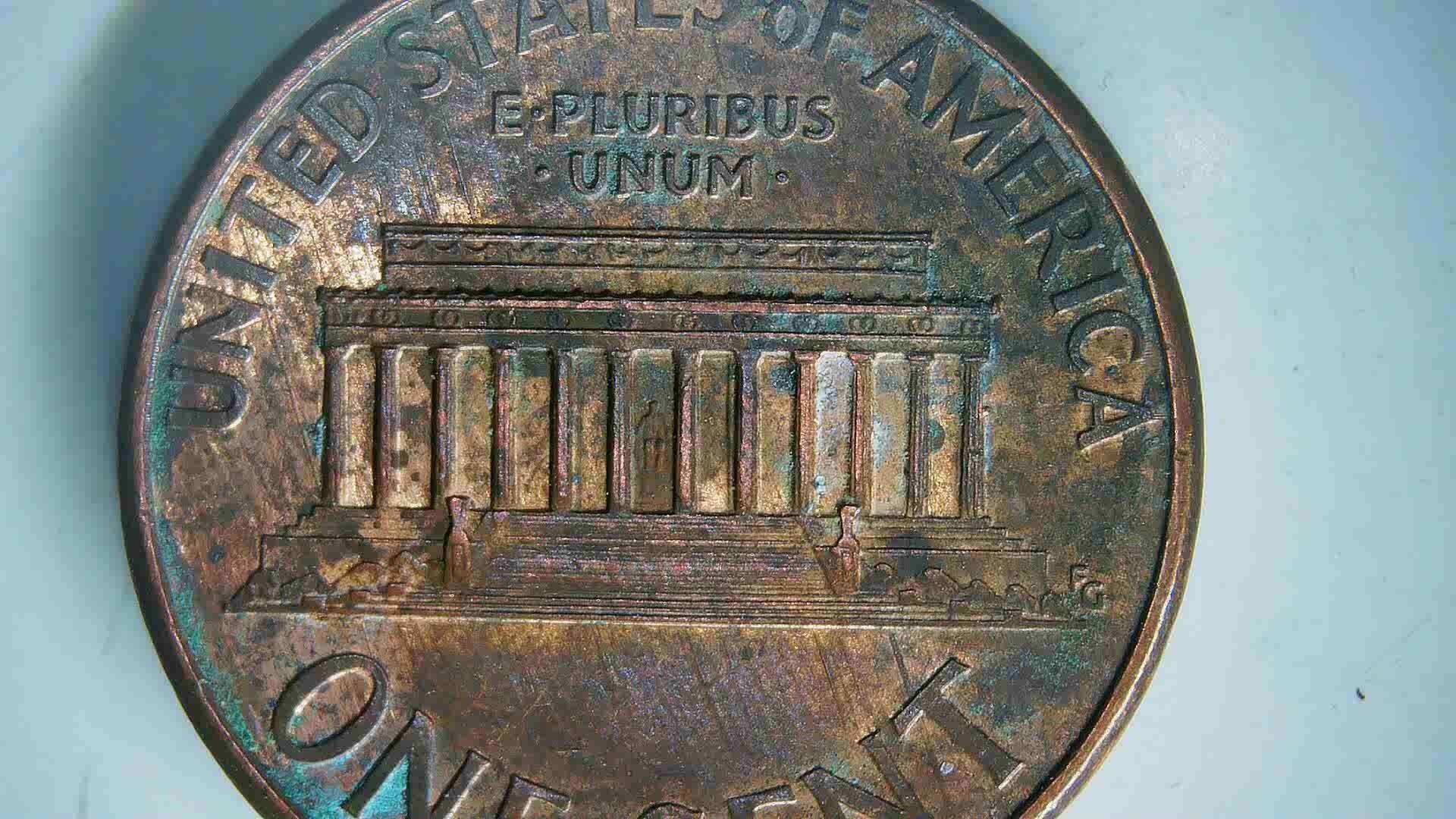 1996-Lincoln-Memorial-Cent-Lines-On-Reverse-No-Mint-Mark