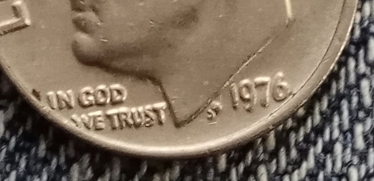 1976-Roosevelt-Dime-Possible-Error-Or-Just-Normal-Wear-And-Tear?
