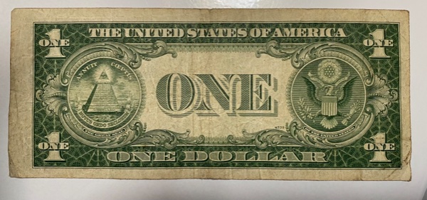 $1-1935-Silver-Certificate,-Misaligned-Serial#