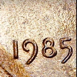 1985-Penny,-Reverse-Seems-To-Be-Some-Extra-Dies-Column-4-And-5?-What-About-The-Year?-Is-It-DD?