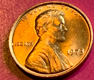 1973-Lincoln-Memorial-Cent-For-Grading