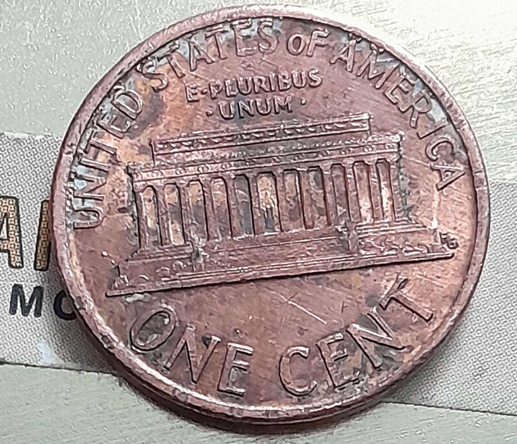 1991-Lincoln-Penny-Different-Color