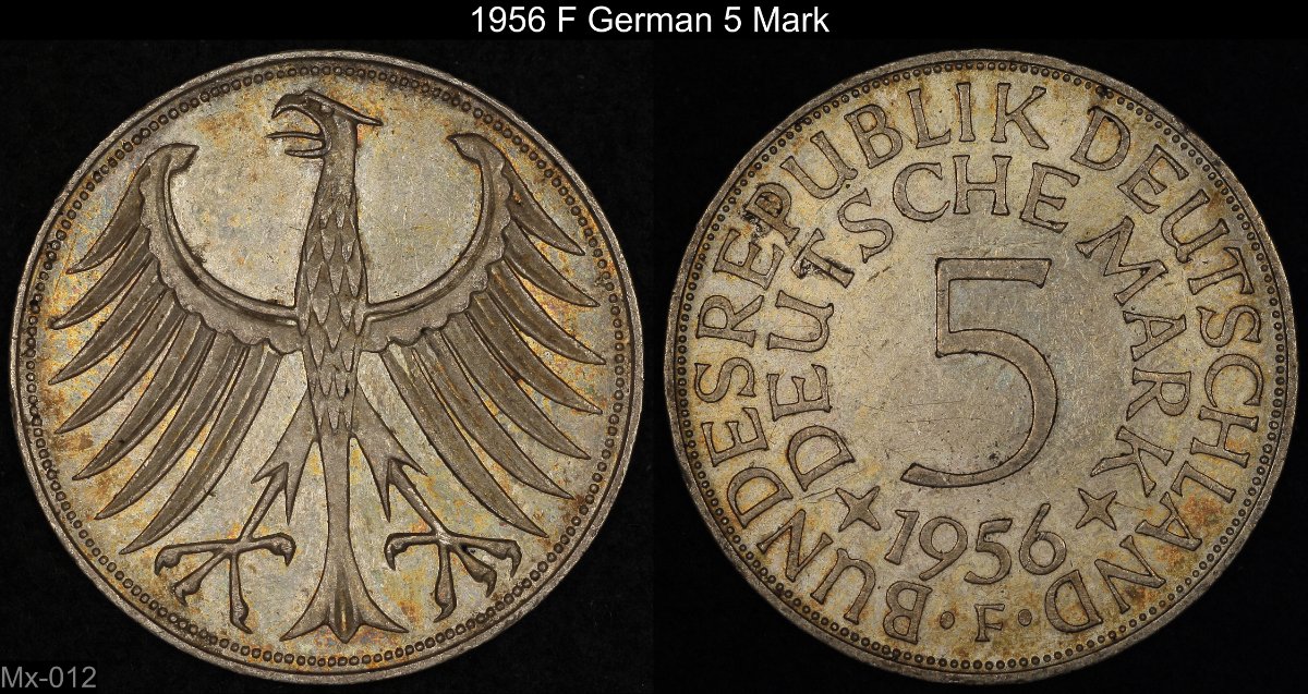 1956-F-German-5-Mark