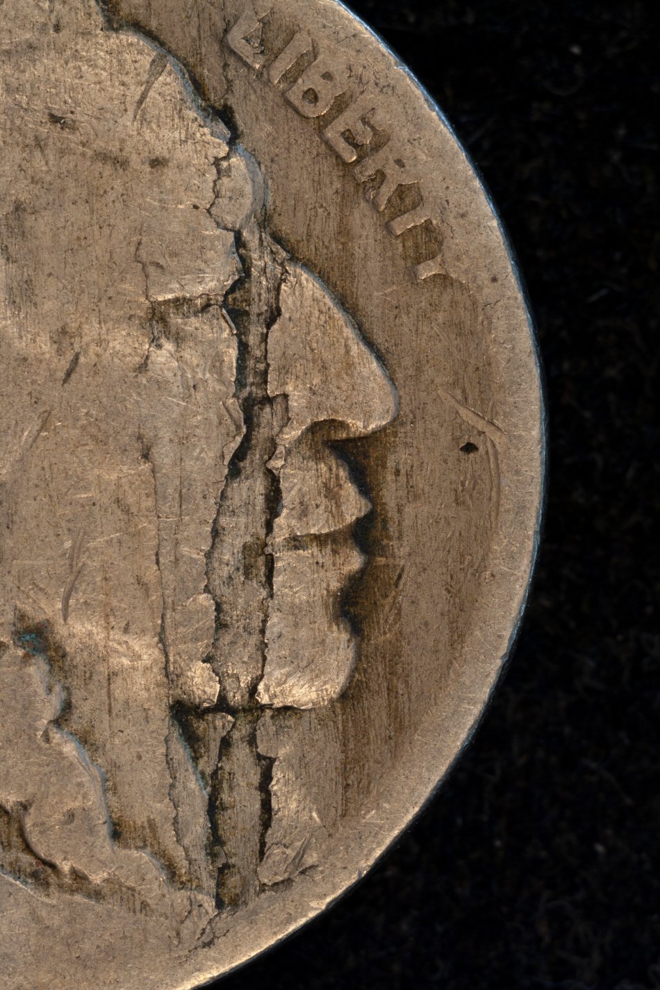 1917-Buffalo-Nickel---Nice-Lamination-Error