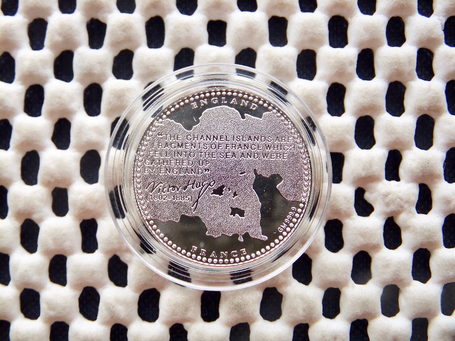 Guernsey,-Victor-Hugo,-Quarter-Ounce-Silver-