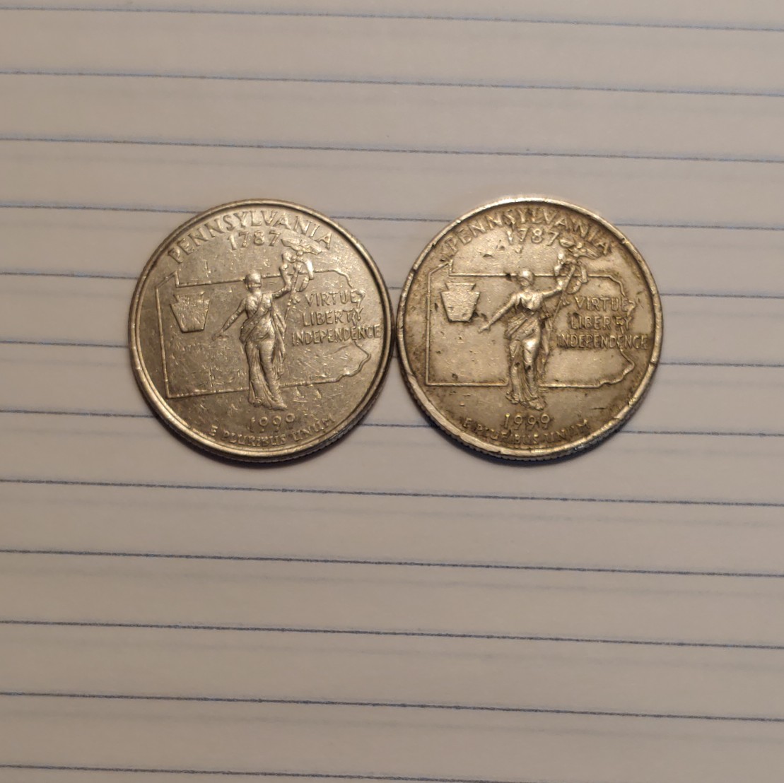1999-P-Pennsylvania-Quarter.-Unknown-Planchet-Alloy?