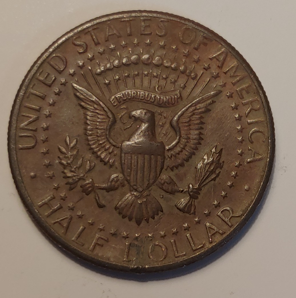 1974-D-Kennedy-Half-Dollar---Does-Envirmental-Damage-Effect-Weight?