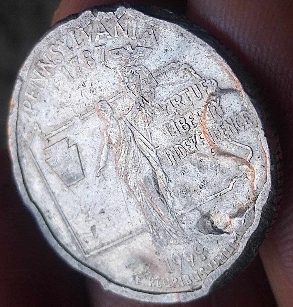 1999-P-State-Quarter-Pennsylvania-Error-Or-Damaged?