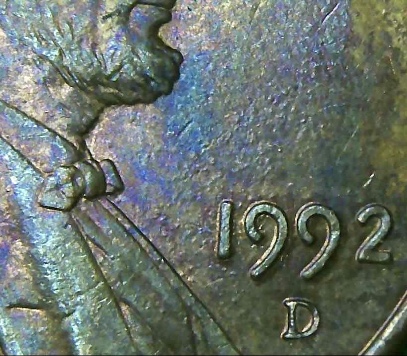 1992-D-Lincoln-Cent-Mr.-Pink!