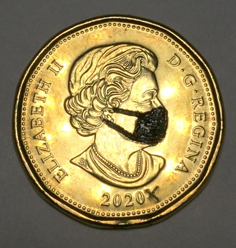 Found-A-Queen-Mask-Loonie-While-Looking-For-Mask-Twoonie,-Is-It-Real?