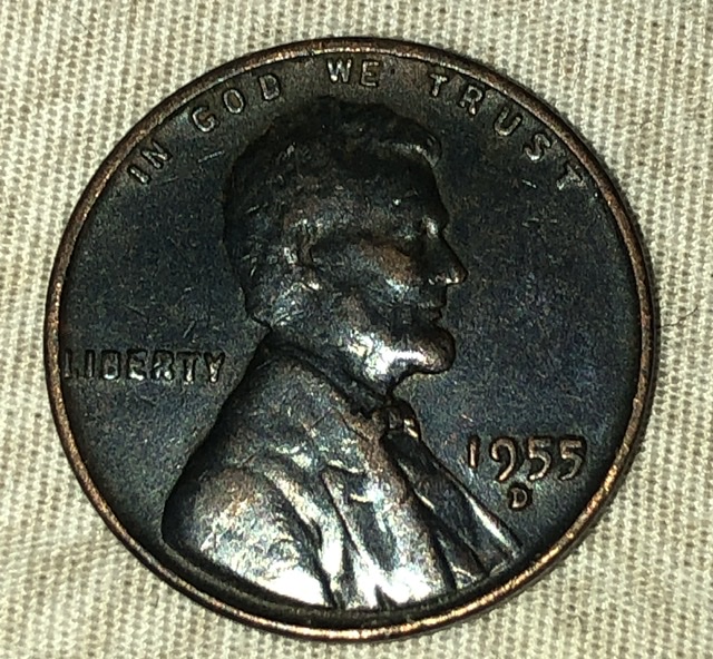 1955-D-Wheat-Penny----Why-Is-This-Penny-Soo-Dark?