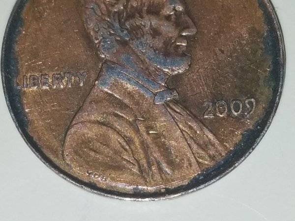 2009-Lincoln-Formative-Years-Penny-On-Weird-Planchet