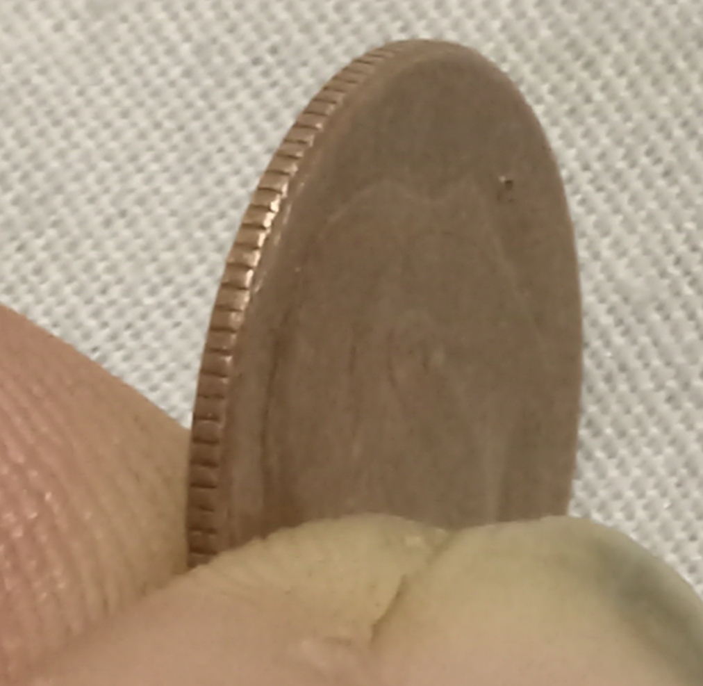 2005-D-Roosevelt-Dime-With-Missing-100%-Nickel-Clad!